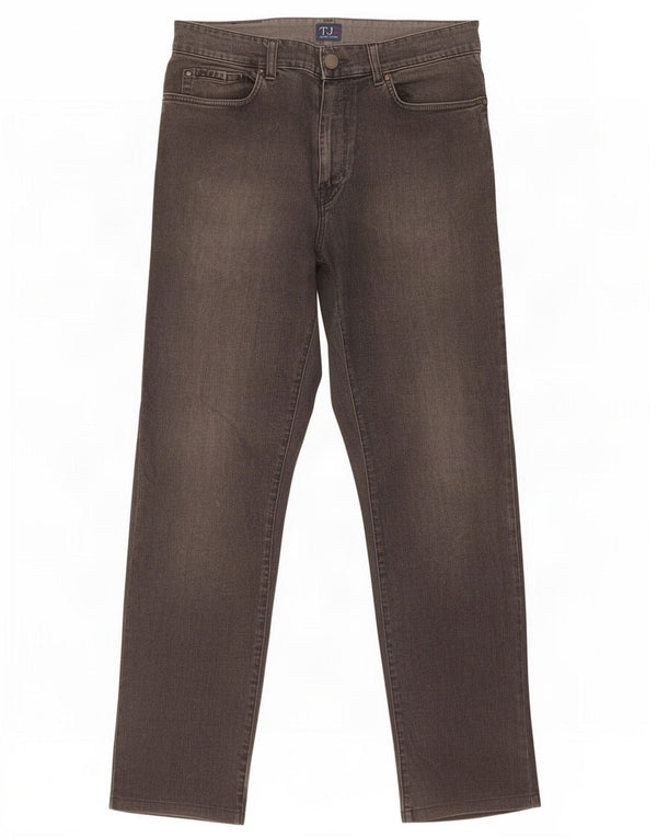 Jeans Dritti Donna Trussardi W32 L30 Grigi