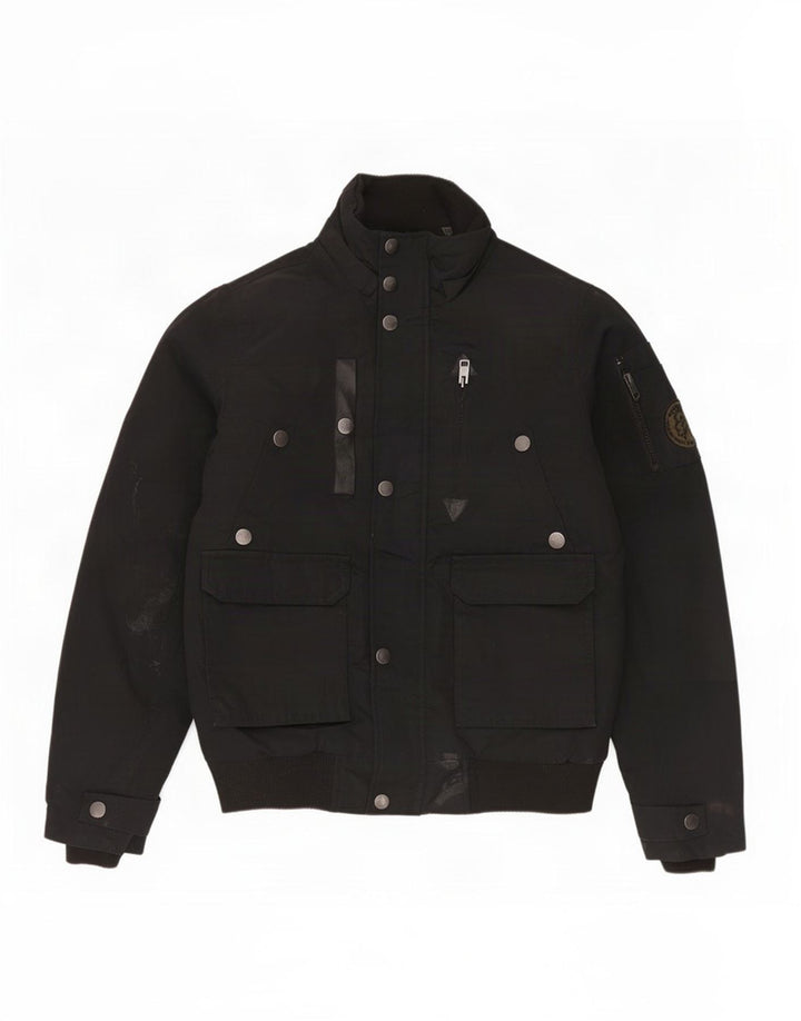 Giacca a vento da ragazzo Diesel 13-14 anni in poliestere blu navy
