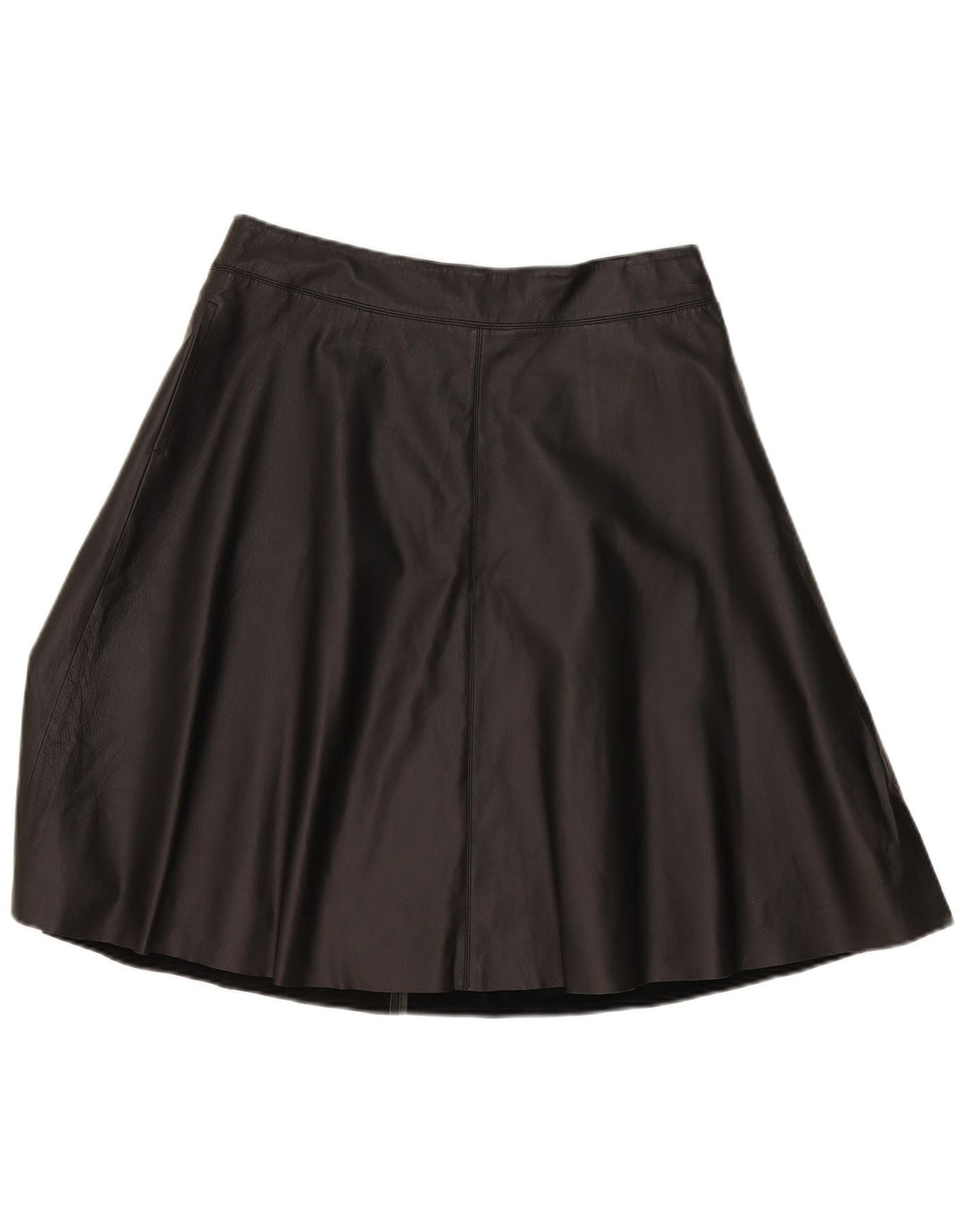 Definizioni Gonna in pelle da donna UK 14 Grande W34 Nera