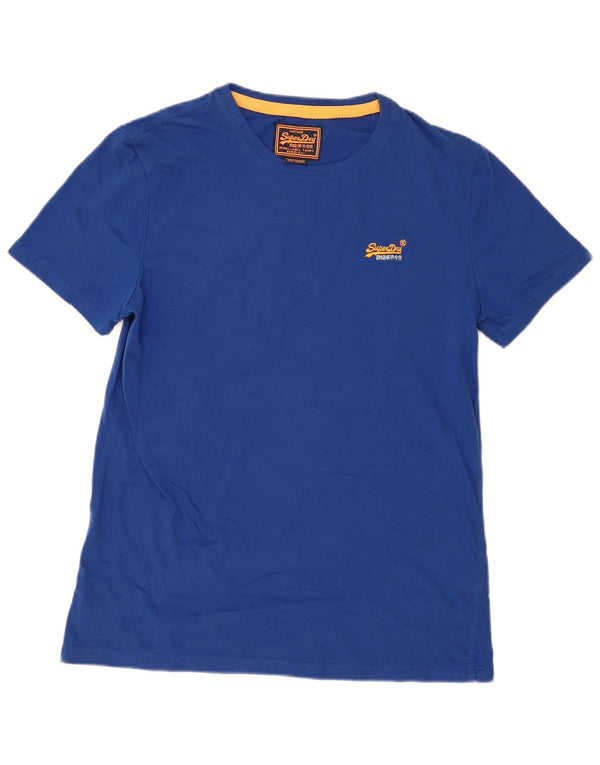 T-shirt da uomo Superdry Top XL in cotone blu