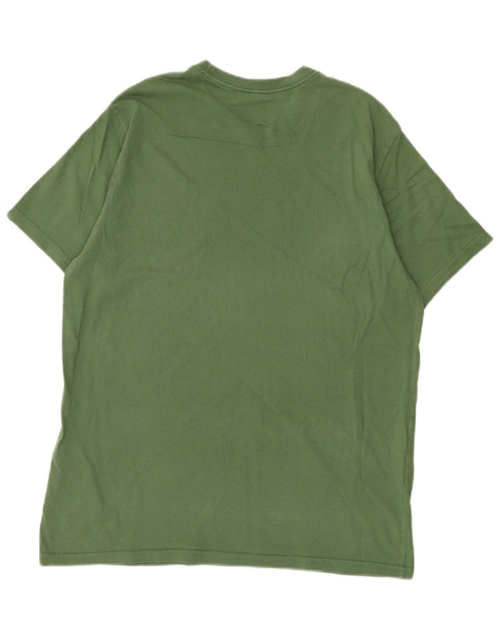T-shirt rilassata da uomo Levi's Top in cotone verde medio