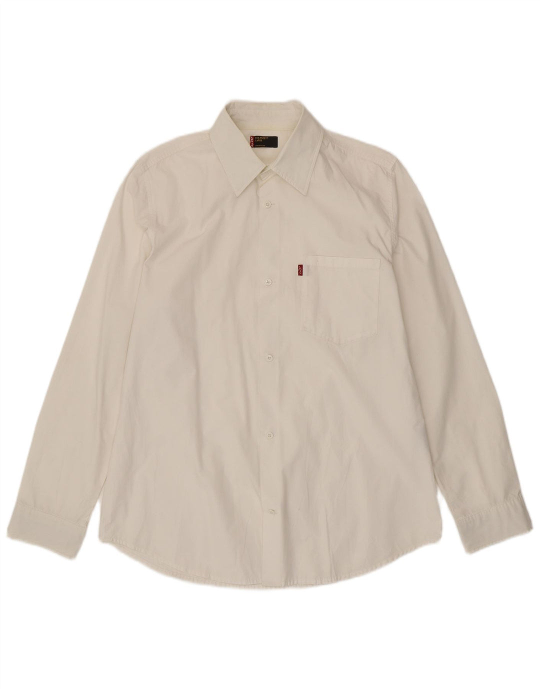 LEVI'S Camicia Uomo Large Cotone Bianco