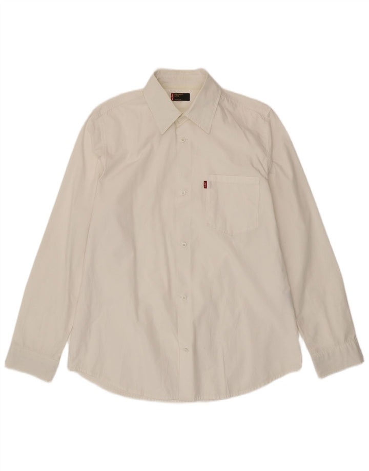 LEVI'S Camicia Uomo Large Cotone Bianco