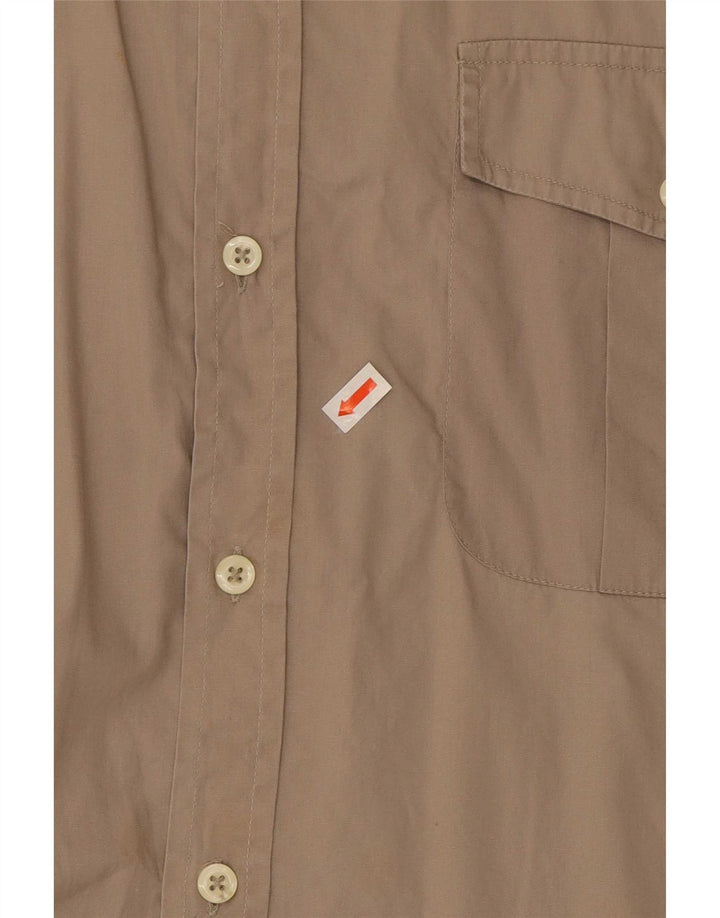 Camicia Fila Uomo Cotone Beige Medio
