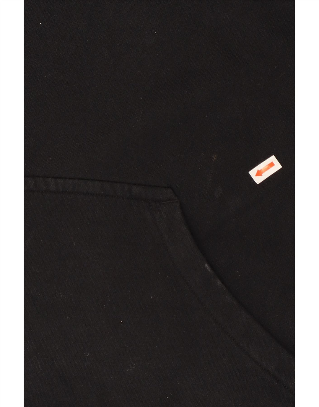 Felpa con cappuccio oversize da donna Nike UK 14 cotone medio nero