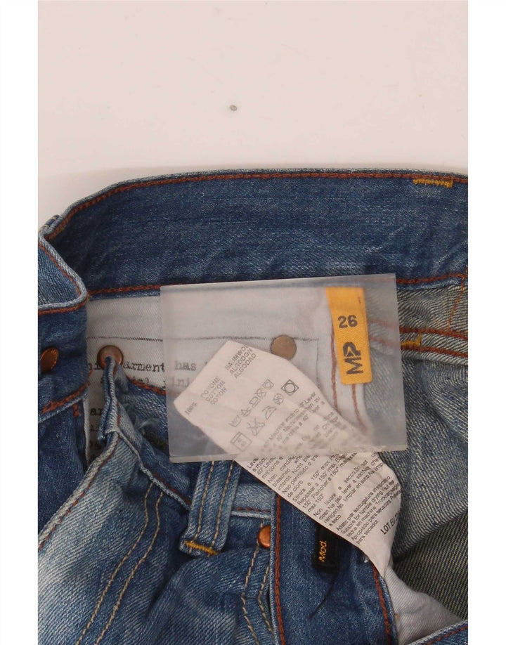 Jeans dritti da donna Meltin' Pot W26 L32 cotone blu