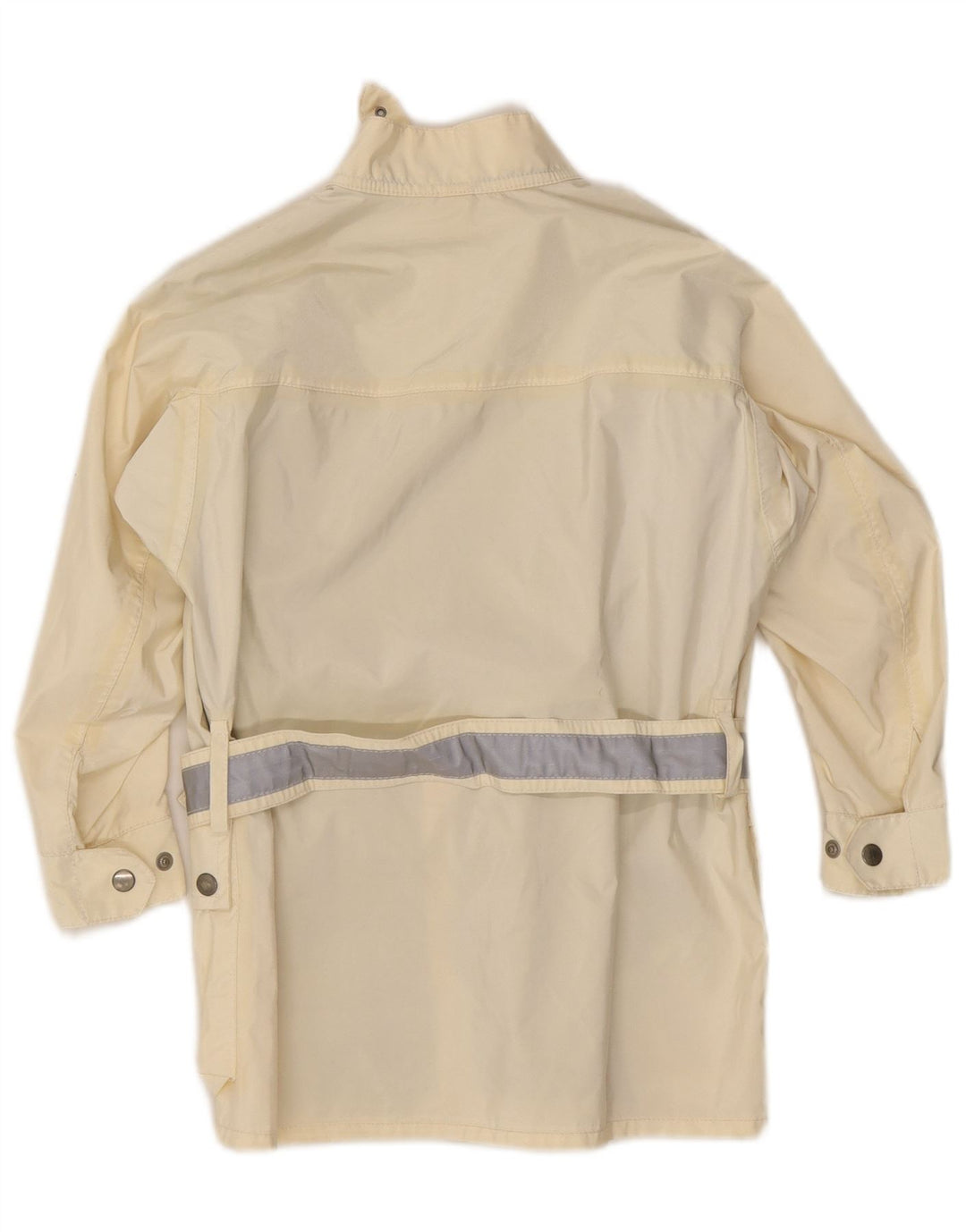 Giacca utility Belstaff per ragazzi 7-8 anni in nylon bianco sporco