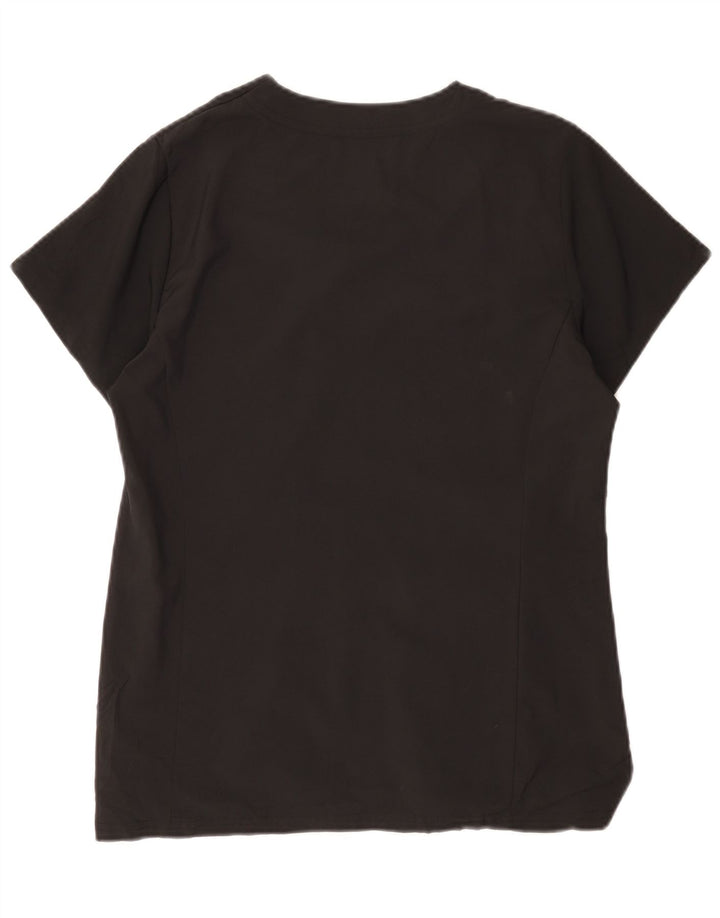 Top camicetta da donna NAUTICA UK 14 poliestere nero medio