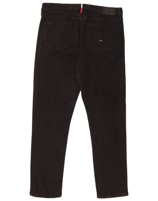 Jeans slim da uomo Tommy Hilfiger W34 L32 neri