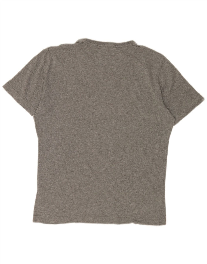 T-shirt da uomo Puma Top Small in cotone grigio