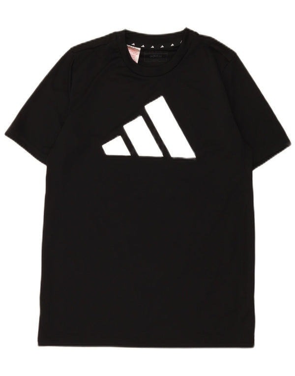 Maglietta Adidas Aeroready Graphic da bambino 13-14 anni in poliestere nero