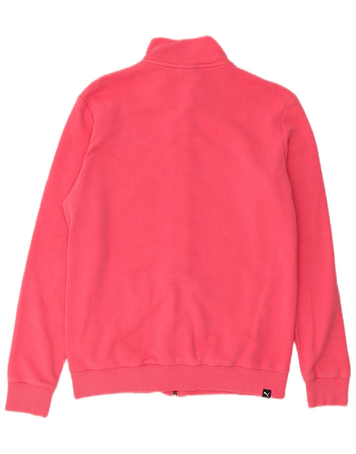 Giacca da tuta da donna Puma UK 14 Large Rosa Cotone