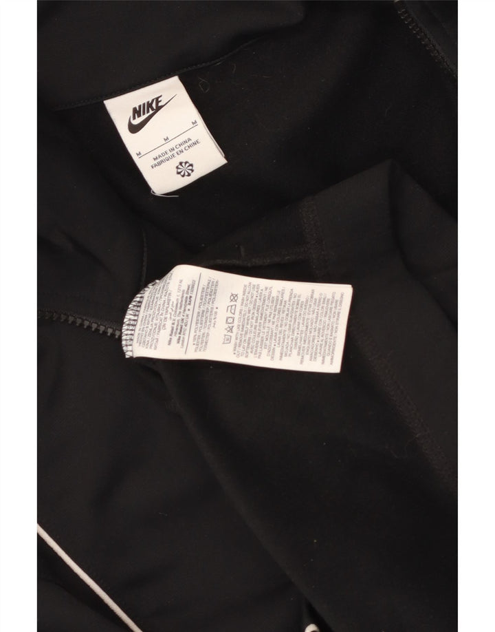 Giacca da tuta da donna Nike UK 14 Medium Nero Poliestere