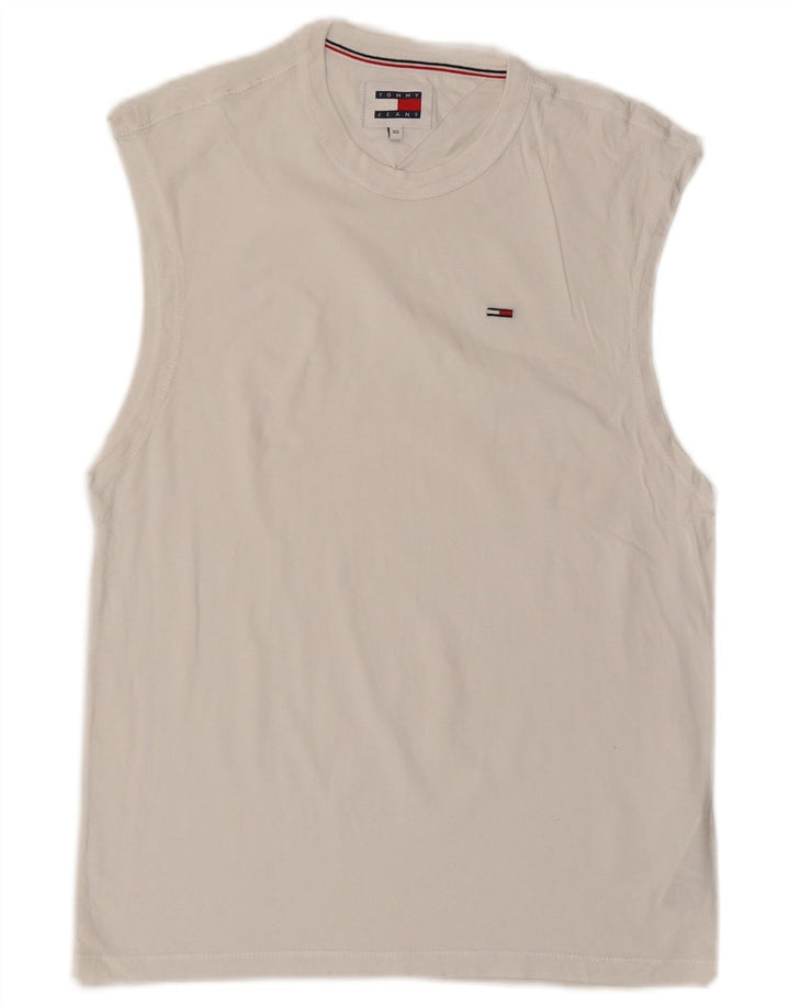 Canotta da uomo Tommy Hilfiger XS in cotone bianco