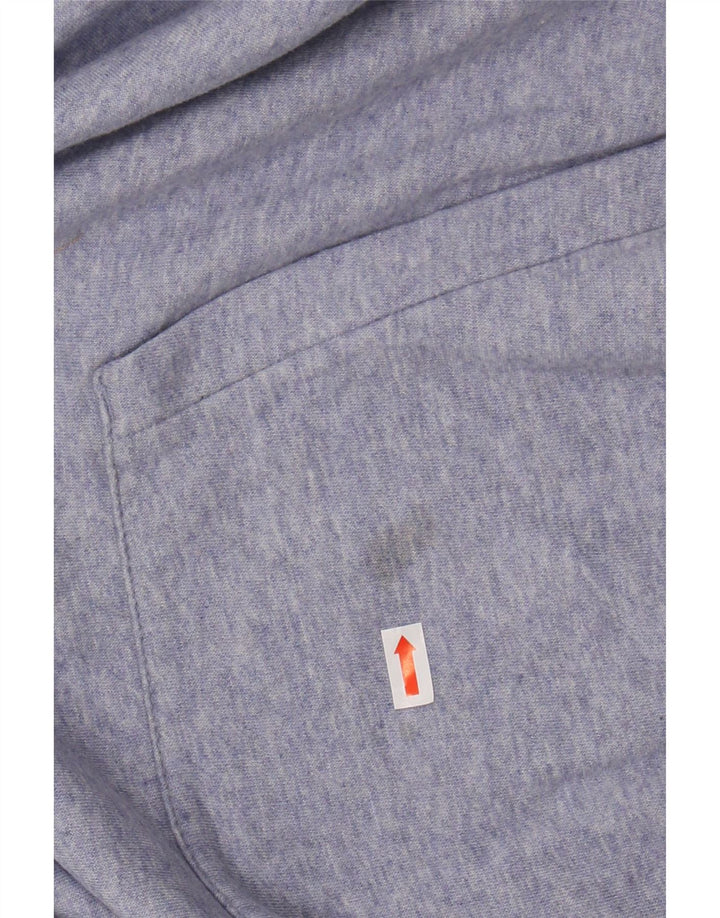 Maglione oversize con cappuccio da donna NIKE UK 16 grande cotone screziato viola