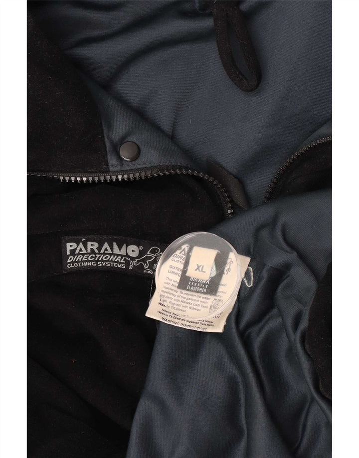 Giacca a vento da uomo Paramo UK 42 XL poliestere nero
