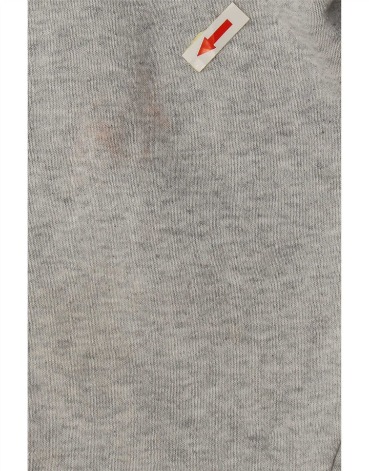 Felpa da uomo Champion Maglione grande in cotone grigio