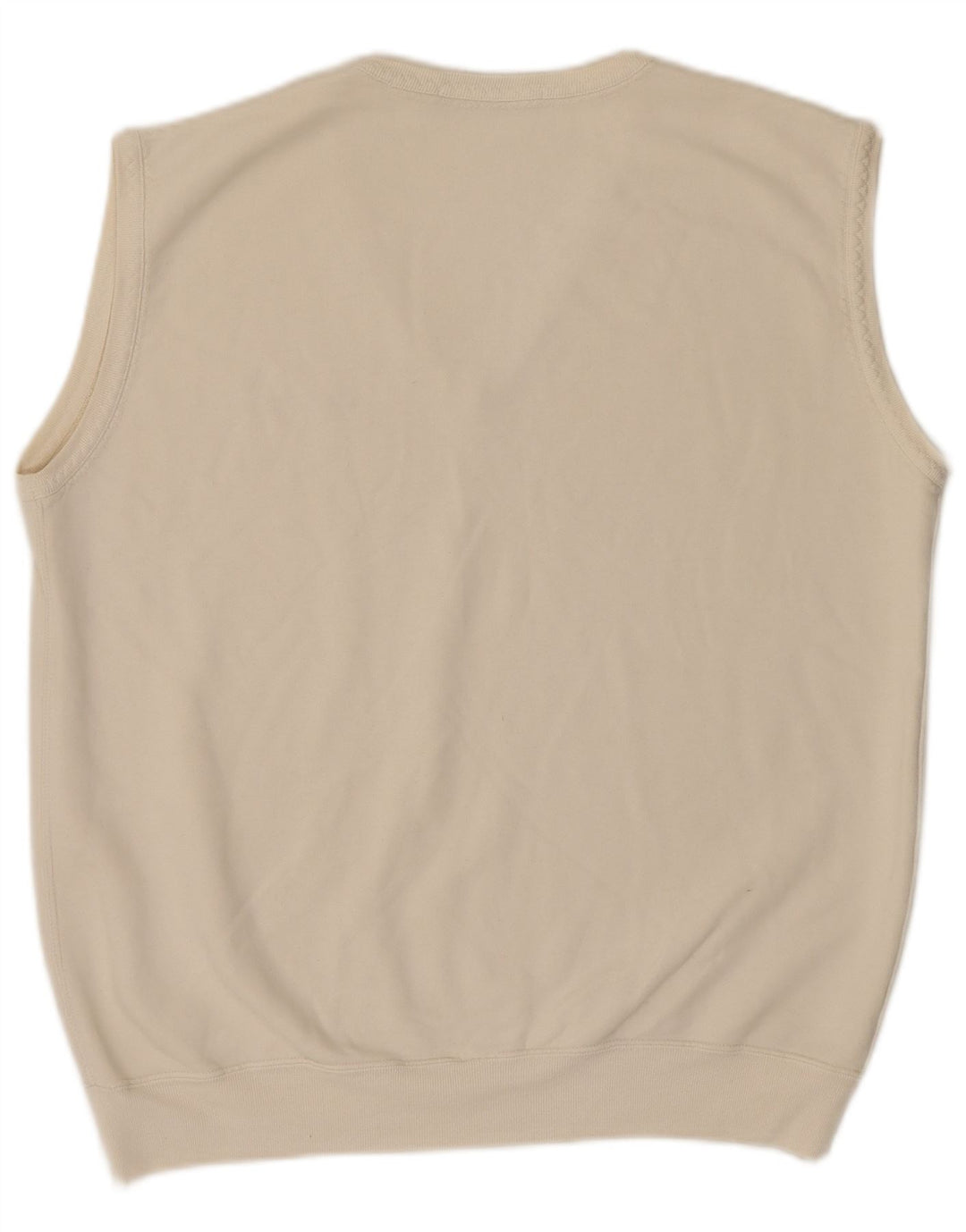 Best Company Canottiera da uomo Canotta grande in cotone beige