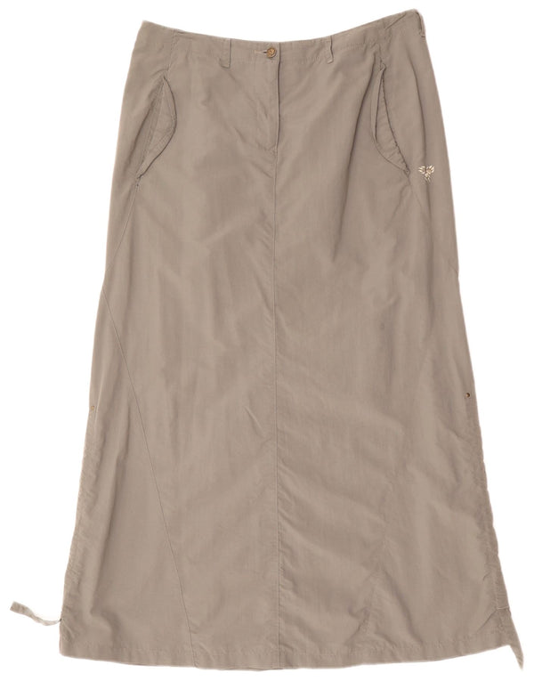 Gonna lunga da viaggio da donna Jack Wolfskin UK 12/14 Medium W32 Poliammide grigia