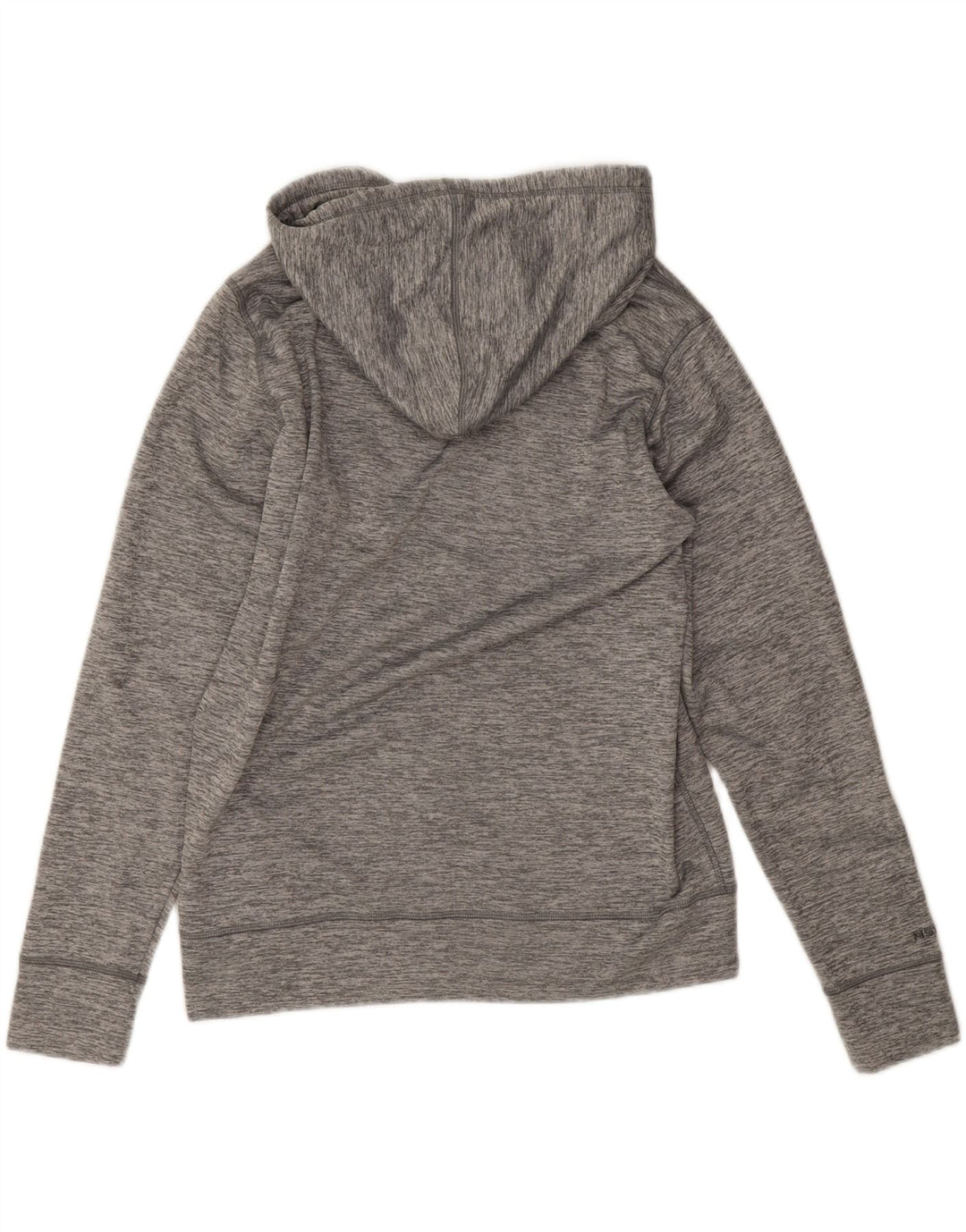 Felpa con cappuccio grafica da donna Under Armour UK 14 Poliestere grigio medio