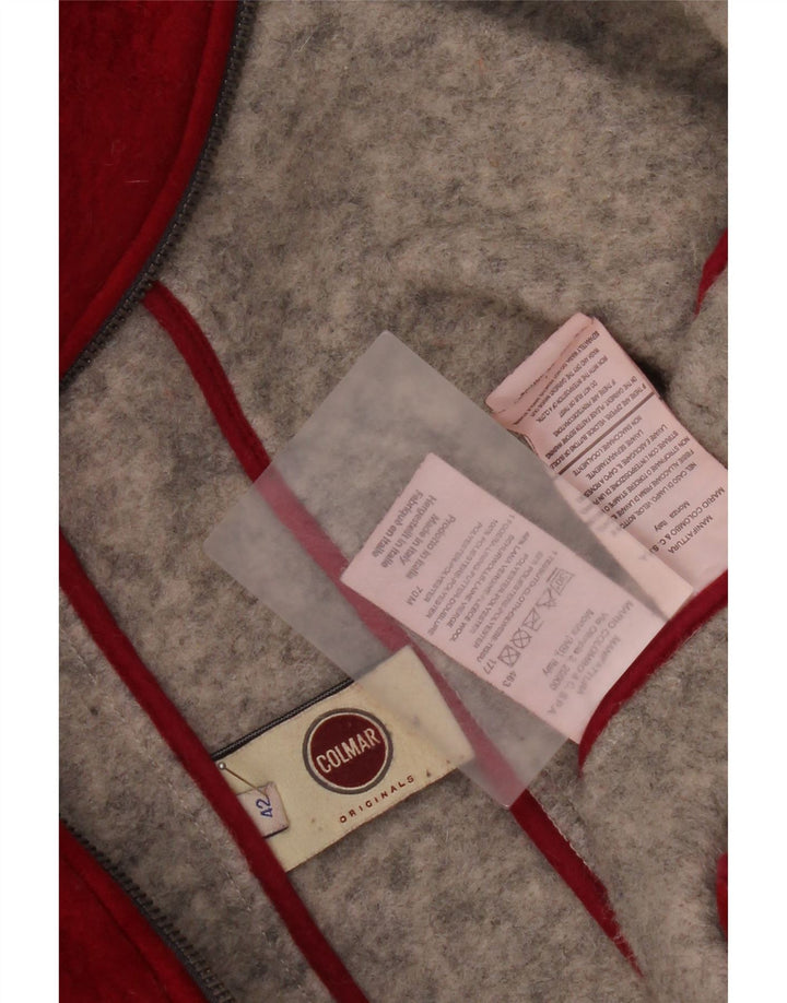 Giacca in pile oversize con cappuccio da donna Colmar IT 42 Small Poliestere rosso
