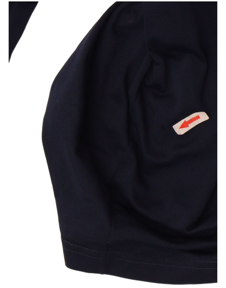 Pantaloni da tuta Nike Dri Fit da uomo, grandi, in poliestere color block blu navy
