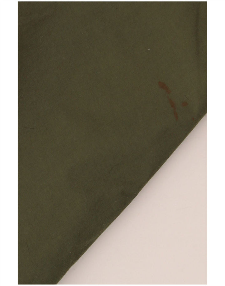 Giacca utilitaria con cappuccio da uomo VINTAGE UK 38 Poliestere kaki medio