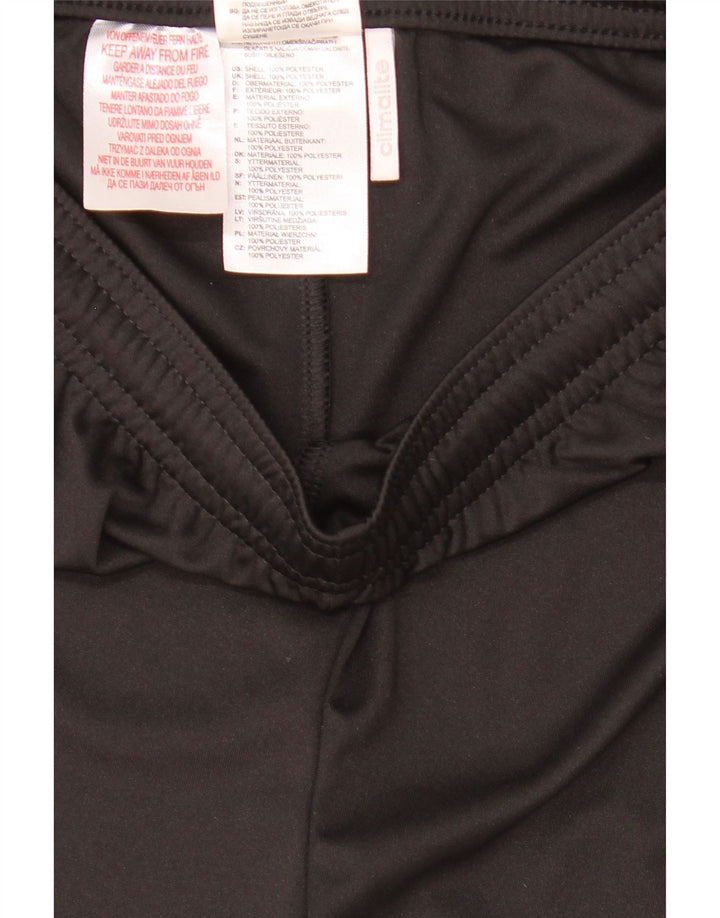 Pantaloncini sportivi Adidas Climalite da ragazzo 11-12 anni Large Nero in poliestere