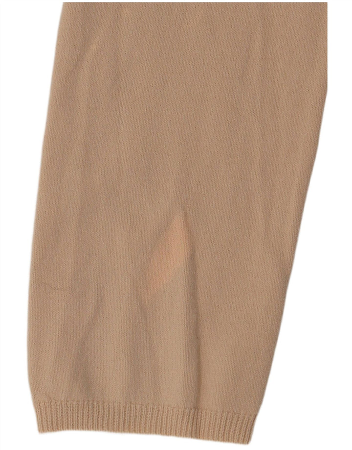 Top Blusa Donna Zara UK 12 Beige Medio