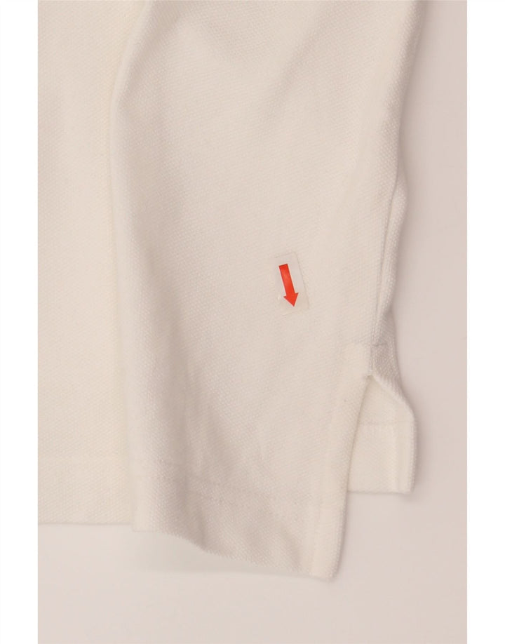 TOMMY HILFIGER Mens Polo Shirt 2XL White Cotton Vintage Tommy Hilfiger and Second-Hand Tommy Hilfiger from Messina Hembry 