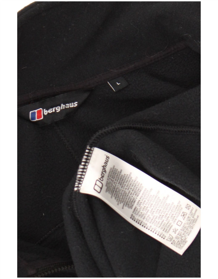 Giacca in pile foderata da uomo Berghaus UK 40 grande poliestere nero