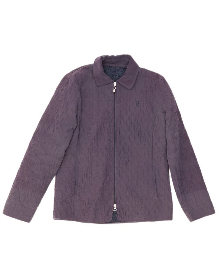 Giacca trapuntata da donna Conte of Florence IT 46 Large Blu Navy