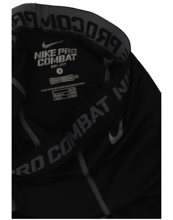 Leggings grafici Nike Dri Fit da uomo piccoli neri sintetici