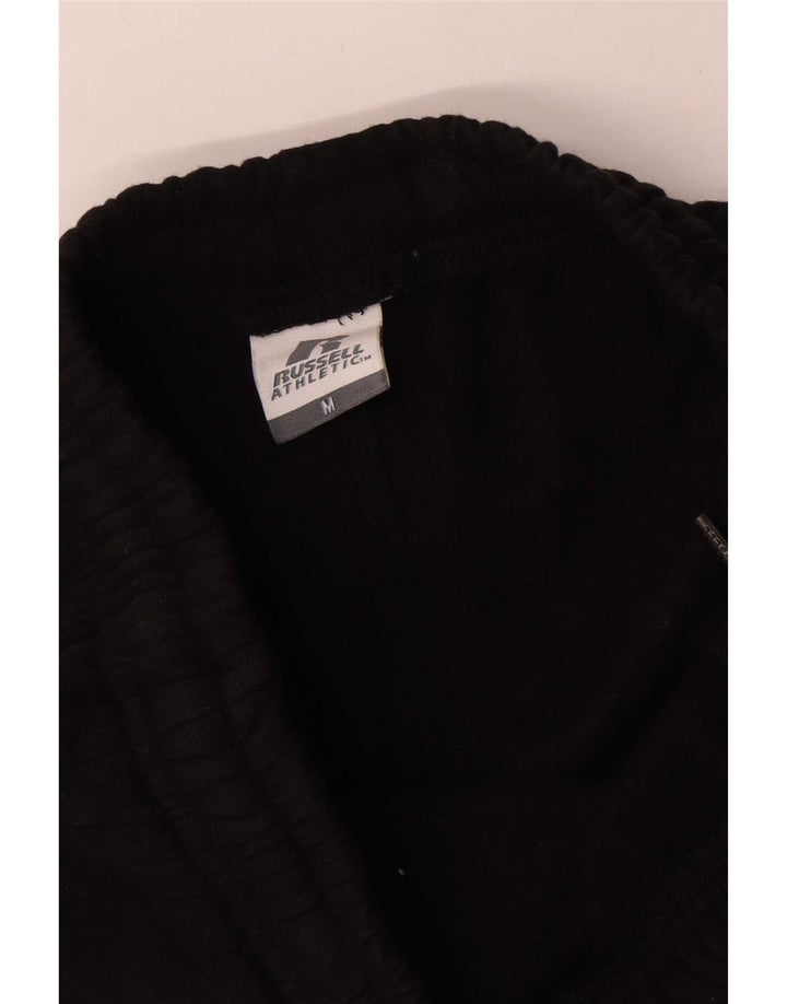 Pantaloni da tuta con grafica da uomo Russell Athletic, pantaloni da jogging, colore nero medio