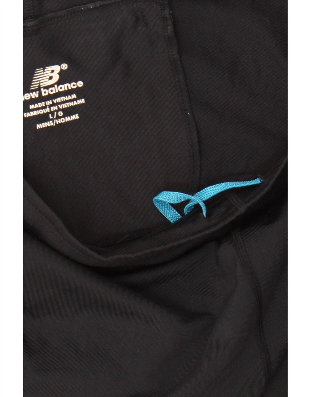 Pantaloncini sportivi grafici da uomo New Balance grandi neri