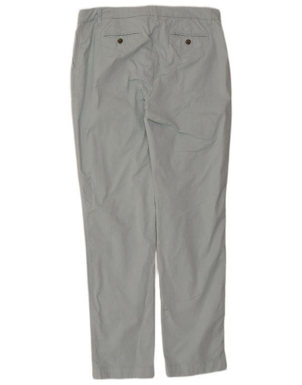 Pantaloni chino dritti da donna Jigsaw UK 14 Large W32 L31 cotone blu