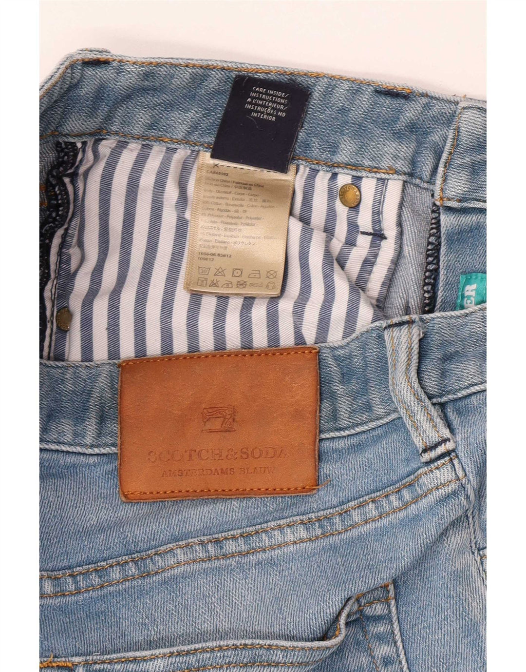 Jeans slim da donna Scotch & Soda W29 L32 cotone blu