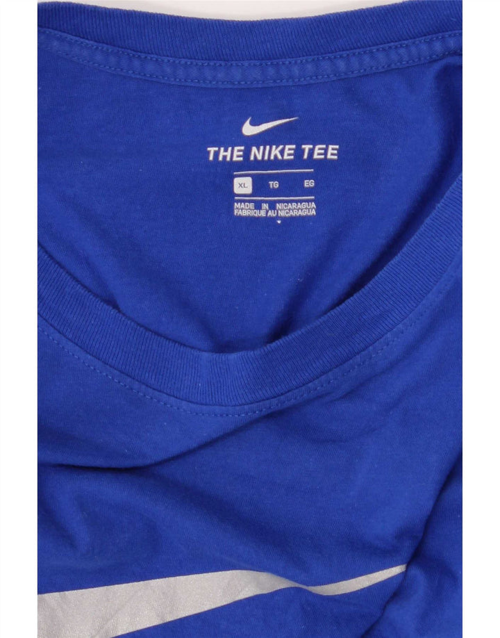 Maglietta grafica da uomo Nike Top XL Blu