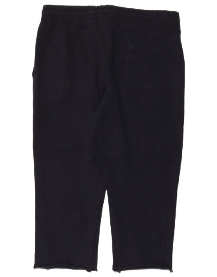 Pantaloni da tuta corti Marks & Spencer da donna UK 16 Large Blu Navy