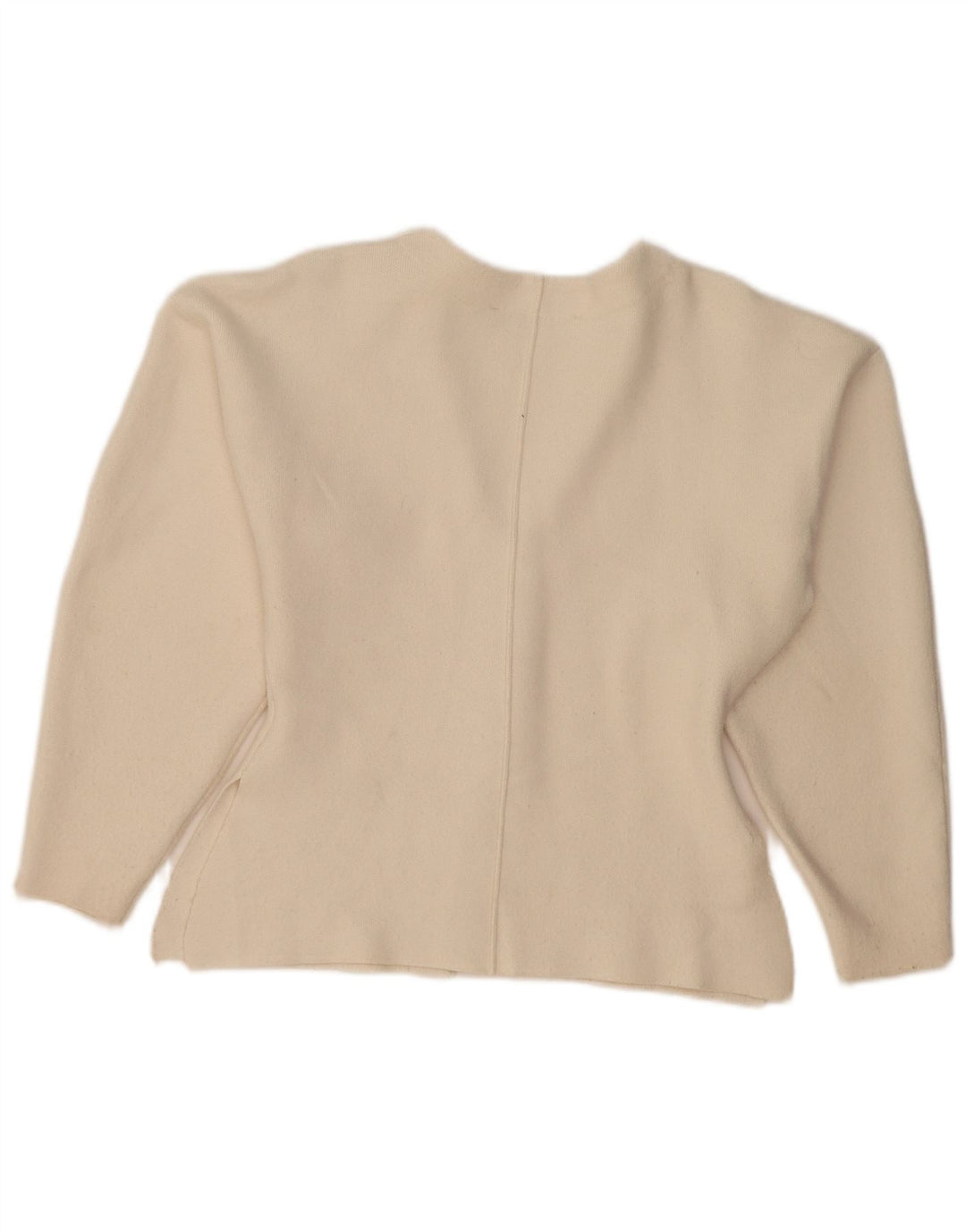 Maglione cardigan da donna Zara UK 10 piccolo in viscosa beige