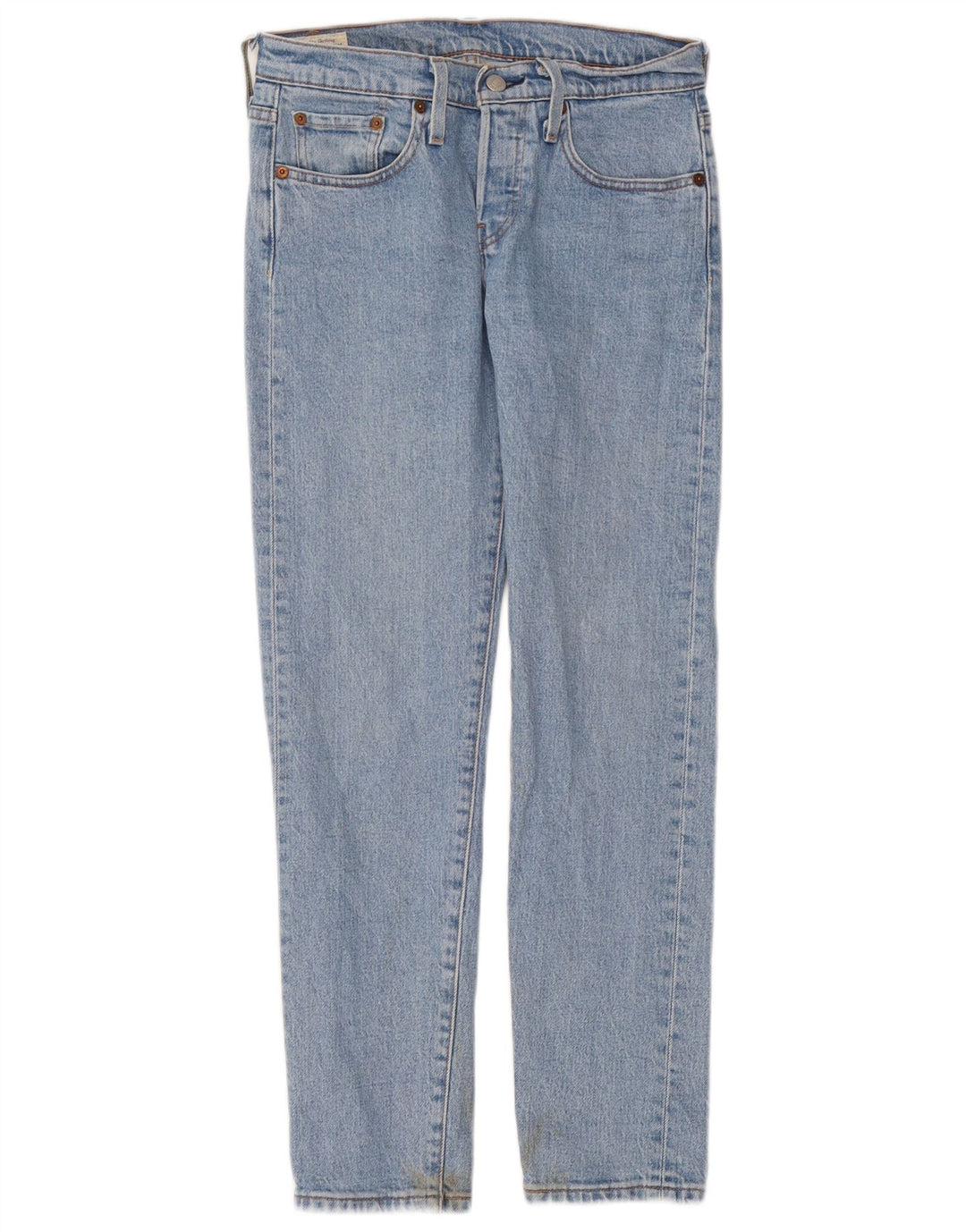 Jeans dritti 501 da donna Levi's W24 L28 cotone blu