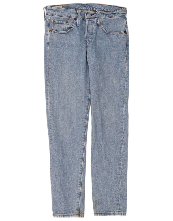 Jeans dritti 501 da donna Levi's W24 L28 cotone blu