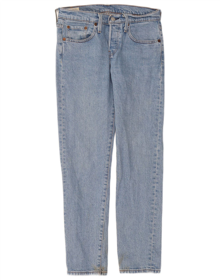 Jeans dritti 501 da donna Levi's W24 L28 cotone blu