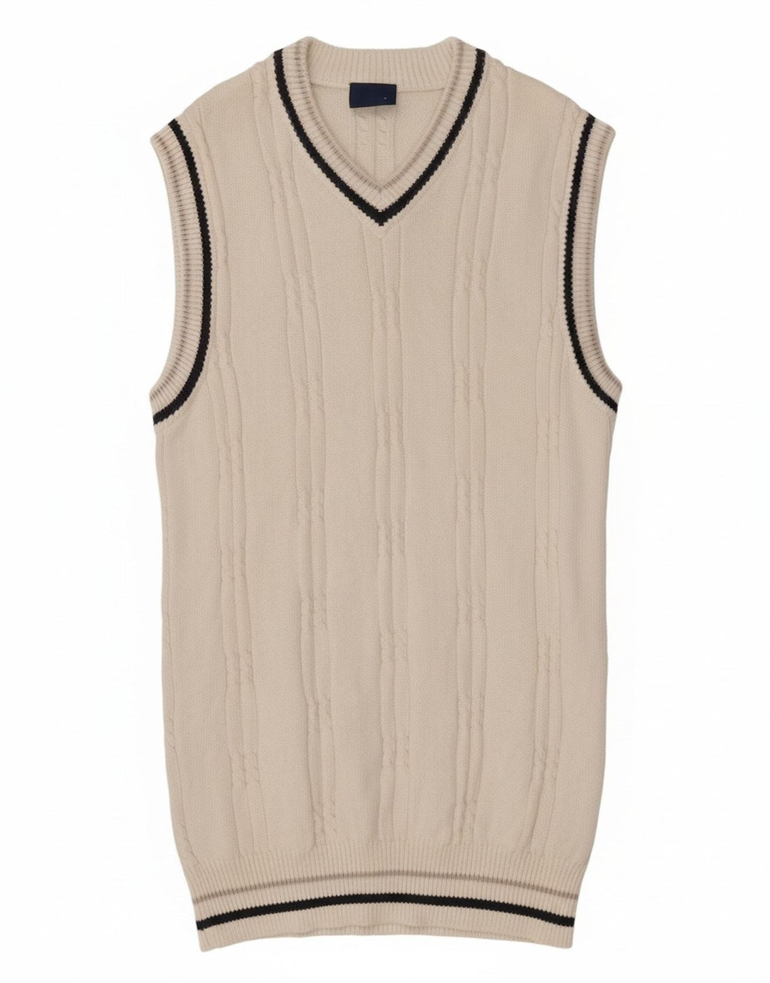 FISHBONE Mens Vest Tank Top Large White Cotton