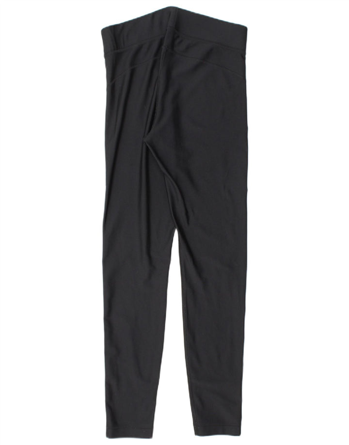 UNDER ARMOUR Womens Heat Gear Leggings UK 12 Medium  Black
