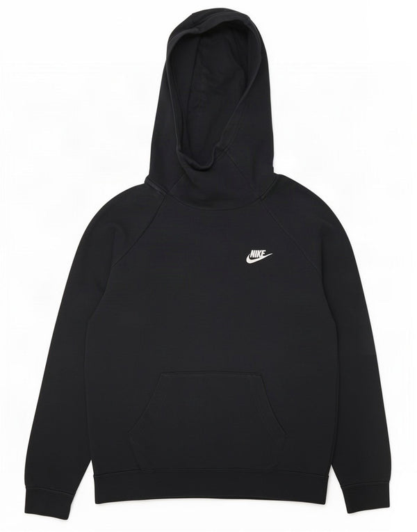 Maglia con cappuccio da donna Nike UK 14 cotone blu navy medio