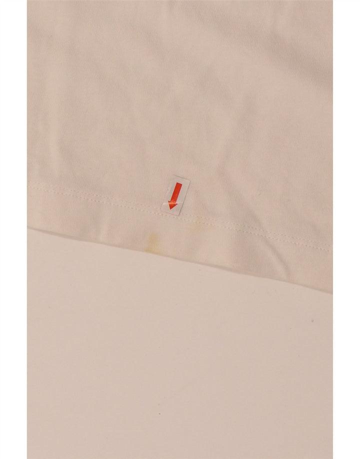 T-shirt grafica NIKE da bambino 13-14 anni XL in cotone bianco