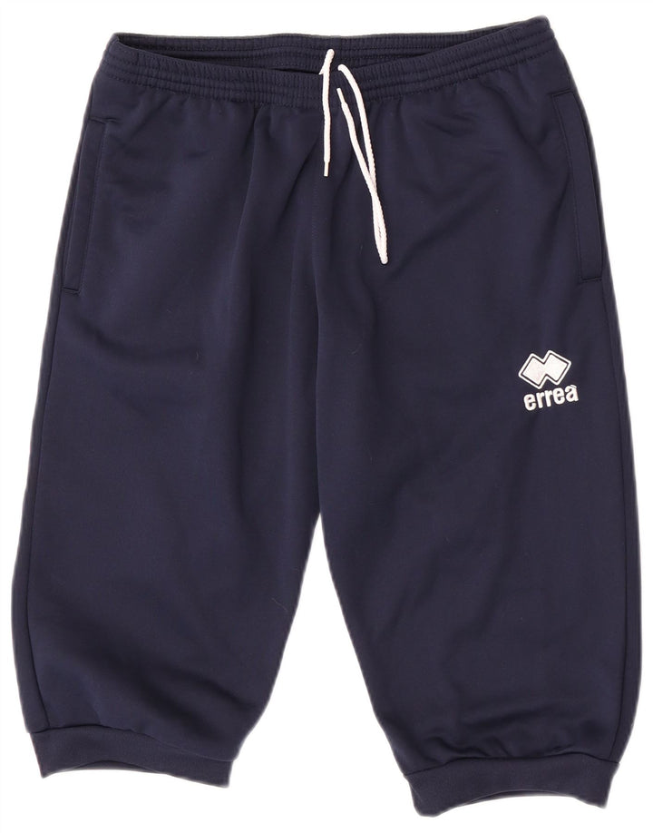 Pantaloncini sportivi da donna Errea UK 14 Large in poliestere blu navy