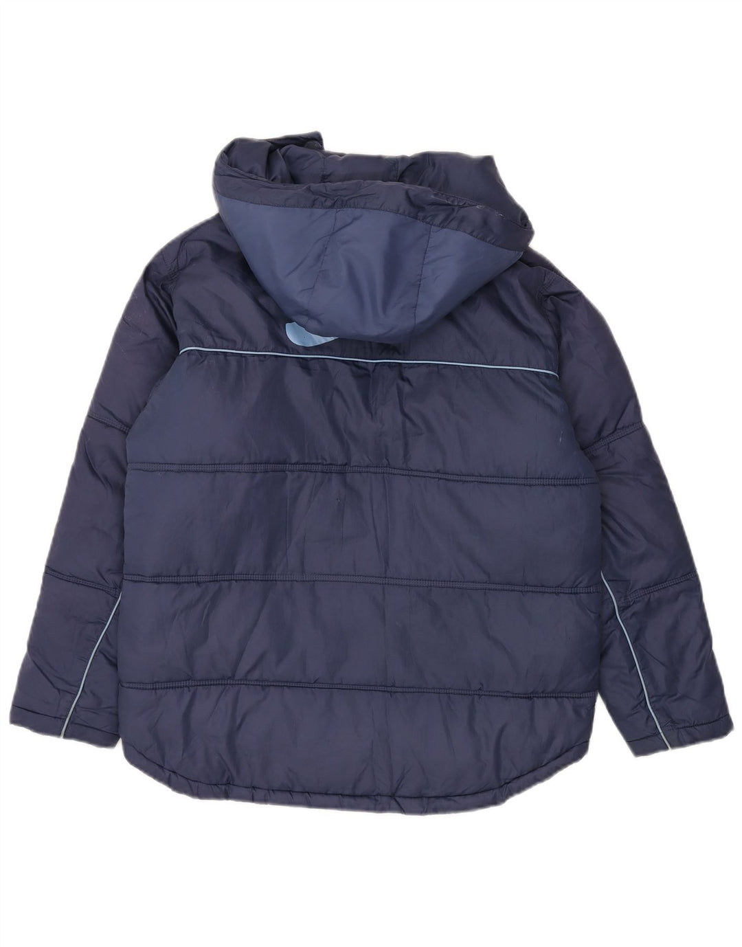 Giacca imbottita con cappuccio grafica Nike da bambino 12-13 anni, grande, blu navy