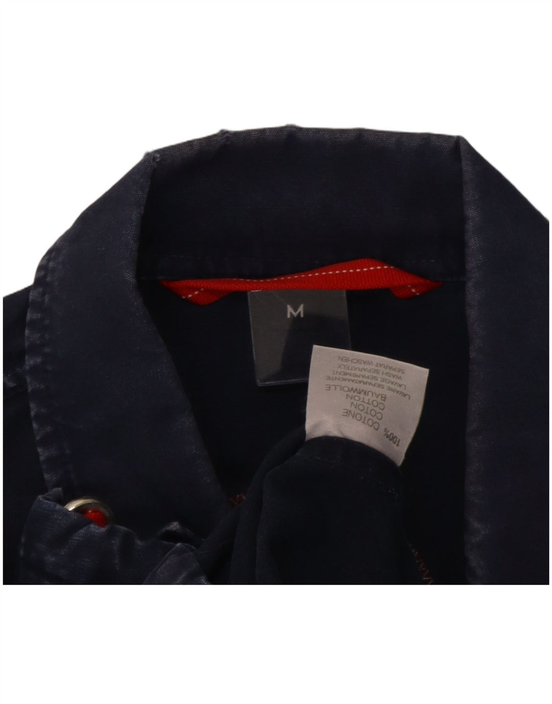 Giubbotto bomber da uomo Murphy & Nye UK 38 cotone blu navy medio